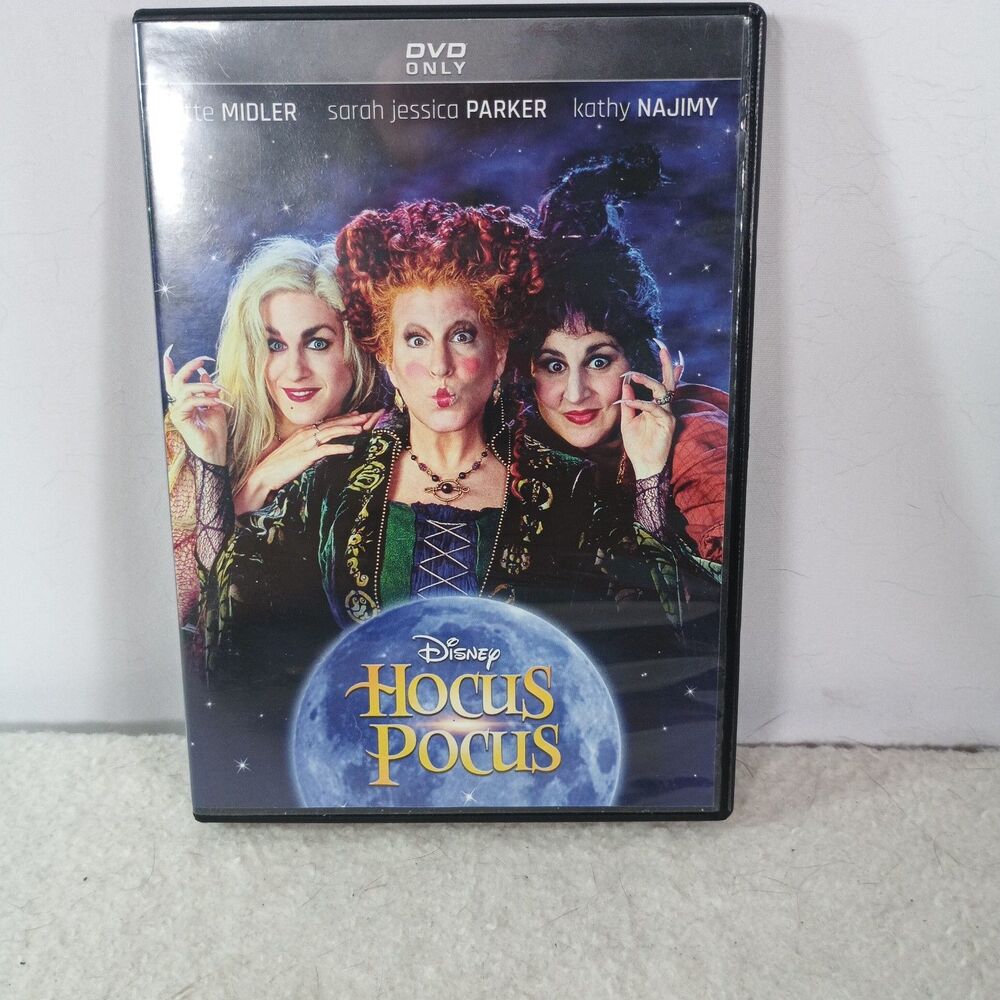 Hocus Pocus DVD 2018 Disney 25th Anniversary Bette Midler Halloween Movie